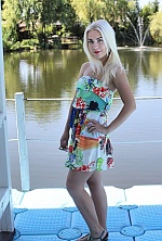 Ukrainian mail order bride Viktoria from Dnipro with blonde hair and blue eye color - image 9