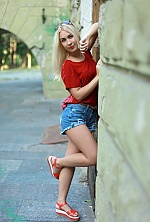 Ukrainian mail order bride Viktoria from Dnipro with blonde hair and blue eye color - image 5