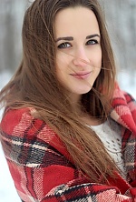 Ukrainian mail order bride Juliya from Kharkov with brunette hair and green eye color - image 24