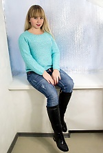 Ukrainian mail order bride Alina from Nikolaev with blonde hair and green eye color - image 5