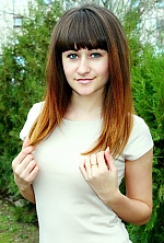 Ukrainian mail order bride Yana from Kakhovka with light brown hair and green eye color - image 9