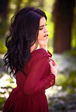 Ukrainian mail order bride Anastasia from Kiev with black hair and brown eye color - image 7