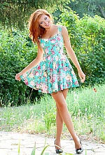 Ukrainian mail order bride Anna from Odessa with red hair and green eye color - image 2