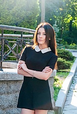 Ukrainian mail order bride Snezhana from Kiev with brunette hair and blue eye color - image 6