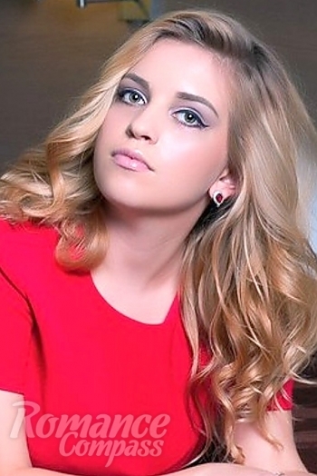 Ukrainian mail order bride Ekaterina from Odessa with blonde hair and grey eye color - image 1