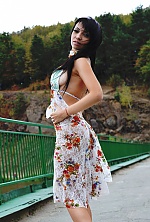 Ukrainian mail order bride Julia from Kiev with black hair and green eye color - image 11