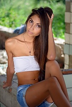 Ukrainian mail order bride Ilona from Poltava with brunette hair and brown eye color - image 4
