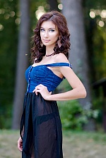 Ukrainian mail order bride Alena from Kharkov with brunette hair and blue eye color - image 5