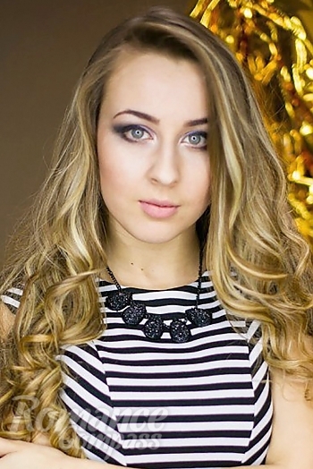 Ukrainian mail order bride Anastasia from Zaporozhye with white grey hair and green eye color - image 1