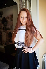 Ukrainian mail order bride Viktoria from Luhansk with auburn hair and hazel eye color - image 5