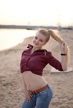 Ukrainian mail order bride Oksana from Zaporozhye with blonde hair and blue eye color - image 17