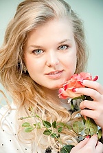 Ukrainian mail order bride Oksana from Zaporozhye with blonde hair and blue eye color - image 2