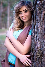 Ukrainian mail order bride Marina from Nikolaev with light brown hair and hazel eye color - image 19