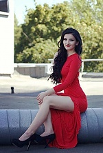 Ukrainian mail order bride Irina from Kiev with black hair and green eye color - image 18