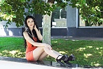Ukrainian mail order bride Irina from Kiev with black hair and green eye color - image 7