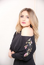 Ukrainian mail order bride Ulyana from Dnipro with blonde hair and green eye color - image 6