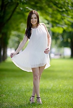 Ukrainian mail order bride Alena from Kharkov with brunette hair and blue eye color - image 4