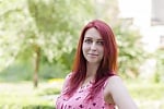 Ukrainian mail order bride Ekaterina from Lugansk with red hair and blue eye color - image 3