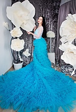 Ukrainian mail order bride Anastasiya from Khmelnitsky with black hair and blue eye color - image 5