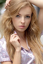 Ukrainian mail order bride Alla from Odessa with blonde hair and blue eye color - image 3