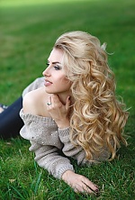 Ukrainian mail order bride Oksana from Lugansk with blonde hair and blue eye color - image 31