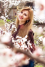 Ukrainian mail order bride Oksana from Lugansk with blonde hair and blue eye color - image 45