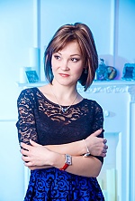 Ukrainian mail order bride Aniuta from Poltava with brunette hair and hazel eye color - image 2