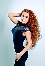 Ukrainian mail order bride Elena from Odessa with red hair and blue eye color - image 3