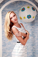 Ukrainian mail order bride Yuliia from Kharkiv with blonde hair and green eye color - image 11
