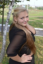 Ukrainian mail order bride Antonina from Smila with blonde hair and blue eye color - image 4