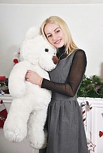 Ukrainian mail order bride Ksenia from Bicester with blonde hair and blue eye color - image 11
