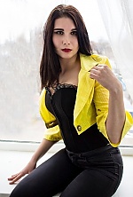 Ukrainian mail order bride Karina from Nikolaev with brunette hair and brown eye color - image 9