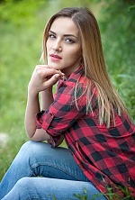 Ukrainian mail order bride Anastasia from Nikolaev with light brown hair and hazel eye color - image 16