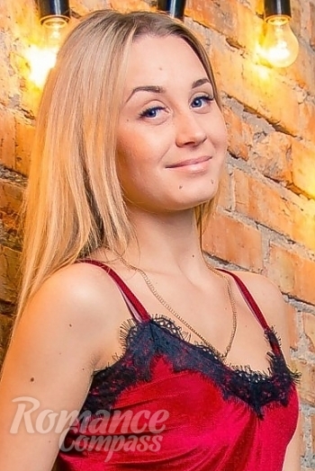 Ukrainian mail order bride Irina from Nikolaev with blonde hair and grey eye color - image 1