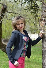 Ukrainian mail order bride Valentina from Smila with light brown hair and brown eye color - image 8