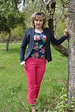 Ukrainian mail order bride Valentina from Smila with light brown hair and brown eye color - image 9