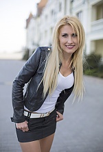 Ukrainian mail order bride Ivanna from Odessa with blonde hair and green eye color - image 6