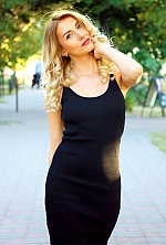 Ukrainian mail order bride Ekaterina from Kiev with blonde hair and blue eye color - image 2