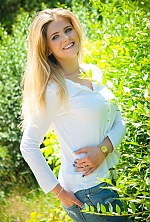 Ukrainian mail order bride Yuliya from Kharkiv with blonde hair and blue eye color - image 8