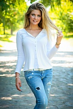 Ukrainian mail order bride Yuliya from Kharkiv with blonde hair and blue eye color - image 11