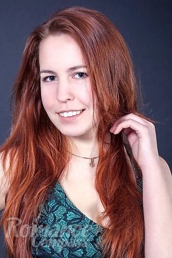 Ukrainian mail order bride Kate from Lugansk with light brown hair and blue eye color - image 1
