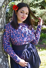 Ukrainian mail order bride Ajnura from Kherson with brunette hair and hazel eye color - image 8