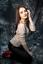 Ukrainian mail order bride Tatyana from Vinnitsa with brunette hair and green eye color - image 9