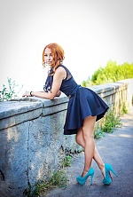 Ukrainian mail order bride Anastasia from Nikopol with red hair and grey eye color - image 6