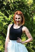Ukrainian mail order bride Valentina from Kharkov with red hair and blue eye color - image 4