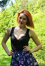 Ukrainian mail order bride Valentina from Kharkov with red hair and blue eye color - image 6