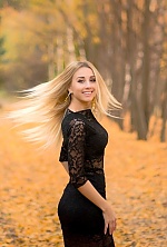Ukrainian mail order bride Alina from Kiev with blonde hair and green eye color - image 9