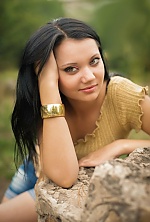 Ukrainian mail order bride Anna from Lugansk with black hair and brown eye color - image 12