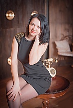 Ukrainian mail order bride Anna from Lugansk with black hair and brown eye color - image 8