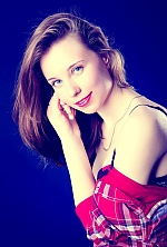 Ukrainian mail order bride Anastasia from Kiev with light brown hair and blue eye color - image 14